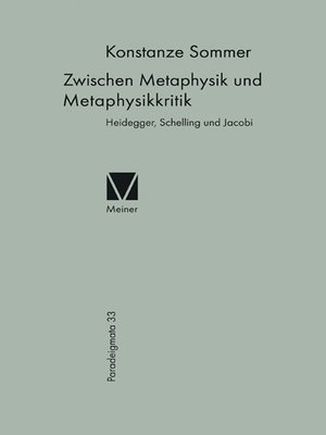 cover image of Zwischen Metaphysik und Metaphysikkritik